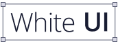 white UI