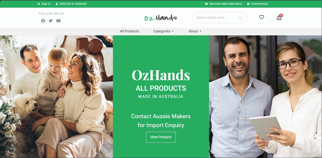 OzHands | B2B & B2C Australian Marketplace